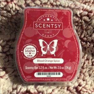 Blood orange spice  wax bar qty 2